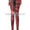 Spandex sublimation women yoga leggings with custom logo