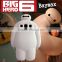 Baymax Big hero 6 Cell Phone Case Fashion 3D Cute Cartoon Mobile Phone Silicone Case For iPhone 6/6plus Samsung Wholesale