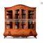 Classic arab design office furniture solid wood office desk and chair European style bookcase