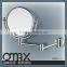 made in taiwan hot sale free lead wall mounted stainless steel mirror