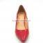 2016 new fashion women middle heel special popular bridal party shoes for lady