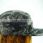 dongguan wholesale unconstructed flat bill 5 panel caps