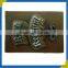 Adjustable Hat Debossed Laser Cut Leather logo Patch Leather