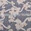 superior quality netting bottom chiffon ribbon flower embroidery lace