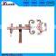 Medieval Antique copper curtain rod set (8025H2L3) from China