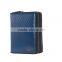 New Fashion Carbon Fiber Wallets Simple Design Business Money Wallet Fashion Long Zipper Card Purse ID Holder
