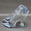 transparent crystal shoes with acrylic shoes
