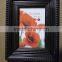 wholesale classical black personalized PS plastic photo picture frame standing and hanging