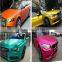 2016 New colorful Matte metallic chrome pearl car wrap with air bubbles