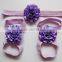 Ruffle Headband, Flower Accessories, Tulle Flower Puff Headband, Ruffle Headband ,Childrens Accessories