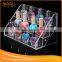 Import Acrylic 3 Tiers Clear Acrylic Nail Polish Display Stand