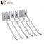 custom-made wholesale metal aluminum groove plate special hooks
