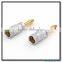 OEM speaker connector Audio Video Plug Male Banana