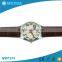 Couple Simple Design Japan Movt pu Leather Quartz Large Dial Watch