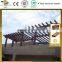 waterproof wood plastic composite pergola