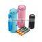 Grow In The Dark Rubber Fluorescence LED Torch Flashlight