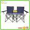 Cheap stylish double camping chair with icebag