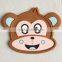 Custom rubber badge label with color logo pvc label for garment