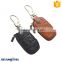 Car Genuine Leather Remote Key Cover Case For KIA Soul Cerato Optima K3 K5 Sportage Sorento 3 Button Accessories