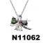 valentine austria crystal rose flower tear pendant crystal necklace