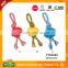 Strong Resisitance To Bite Soft Rubber Dog Toy