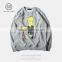 Cotton material blank printed sweatshirt hooded sweatshirt stock lots hoodies sweatshirt