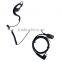 PTT MIC Radio Earpiece Headset for Motorola Walkie Talkie GP2000 GP2100 GP88