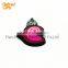 Creative Heart clip Personalized pvc rubber letter hairpin promotional gift