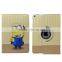 Cute Cartoon Despicable Me 2 Minions Leather Cover For iPad Mini