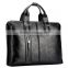 Luxury leather business laptop bag briefcase for man documents handbag
