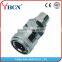 Pipe fast fitting iron quick connectors for plastic tubes sprial tubes