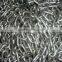 English standard electro galvanized mild steel short link chain