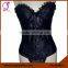 400802 Woman Satin Lace Slimming OverBust Sexy Tight Corset
