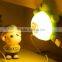 hottest products sell online mini plastic cartoon led night light bedroom children room