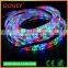 Drop glue waterproof RGB 3528 24W led strip light with diffuser light 12vdc