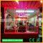 Shenzhen factory 5050rgb led glass window light,led light frame for store front GLMD108L-UV