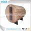 2015 TOLO hemlock barrel sauna room for barrel sauna