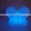 Remote control chargable 16 colors changing butterfly shaped led energy saving lamp (NJ1932)