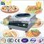 high efficiency 304 stainless steel kitchen commercial induction wok burner for restaurant