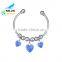 Best Hot Sale Fashion Turkish Jewelry Heart Charm Bead Bracelet Wholesale