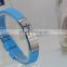 2016 Christmas promotion gift customized energy bracelet negative ion magnetic adjustable silicone wristband bracelet