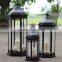 Black Customized Wholesales Glass Cheap Candle Lantern