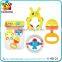 Non-toxic plastic baby rattle toys gift set for promotion