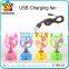 New product plastic charging mini usb fan with cold wind