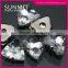 MIT Sew on Triangle Opal Acrylic Crystal Rhinestone