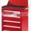 Cheap Tool Cabinets Supplier From China, Customized Tool Cabinet With 4/5/6/7 Drawers And Hanging Board
