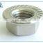 China Hexagon nuts with flange