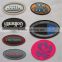 Customized embossed rubber soft pvc silicone patch logo