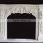 Best Choice Best Quality Good Prices Durable Curved Yellow Gas Fireplace Mantel