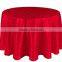 Hot Sale Red Taffeta Table Cloth,Pintuck Tablecloth